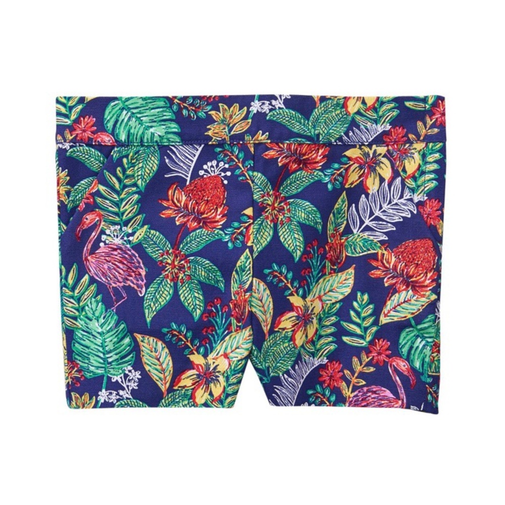 Janie and Jack TROPICAL CANVAS SHORT 2T